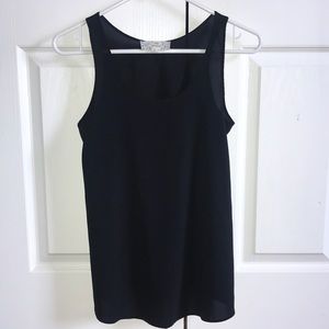 Black Sleeveless Top